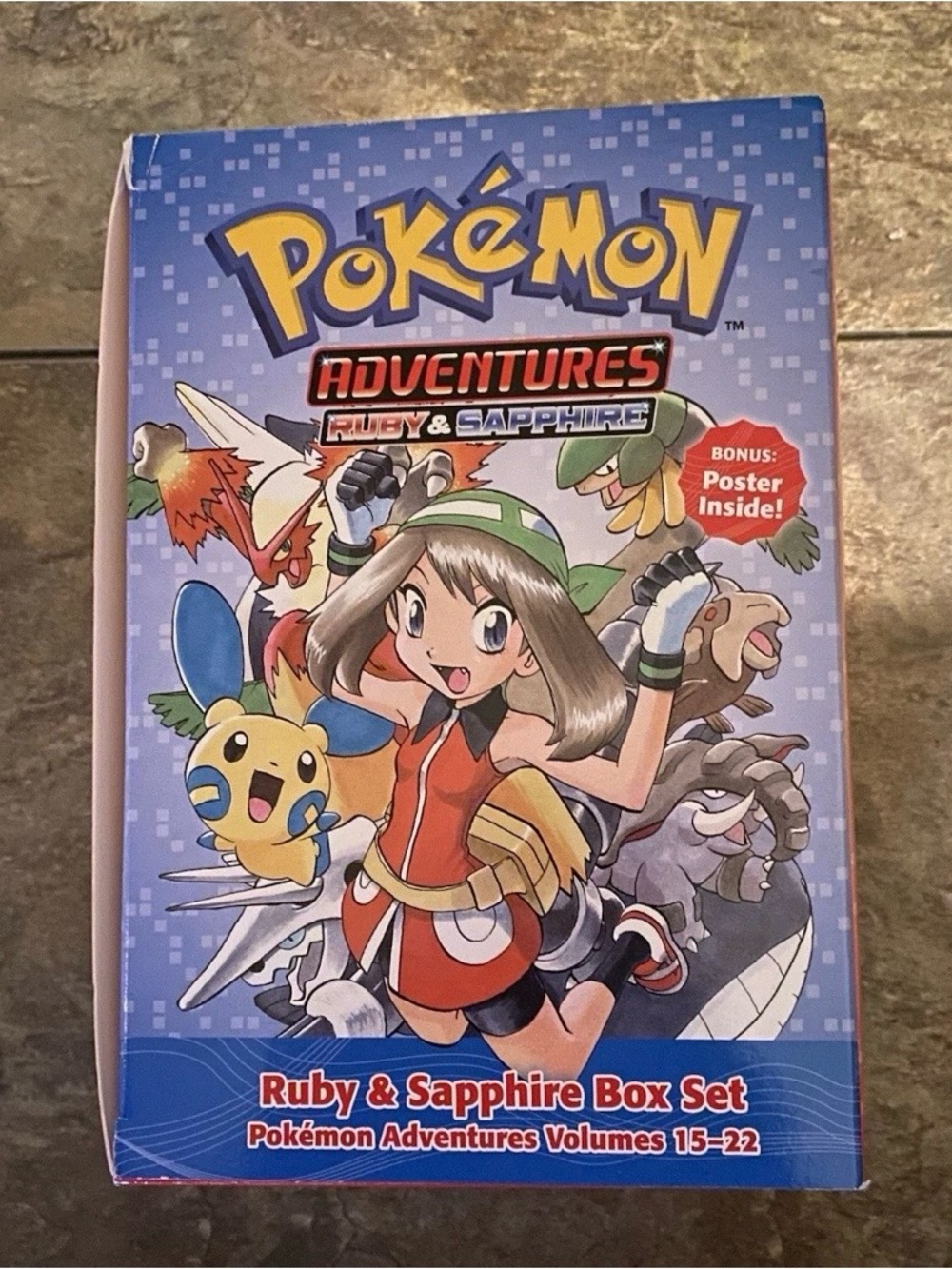 2014 POKEMON ADVENTURES
VOL #3 BOX SET RUBY & SAPPHIRE